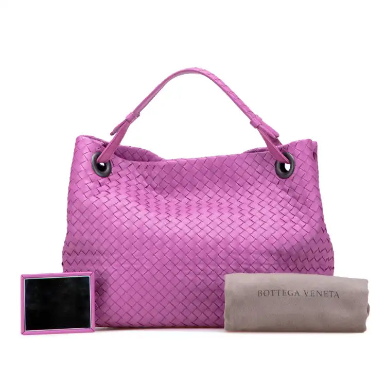 Bottega Veneta Medium Nappa Intrecciato Garda Tote