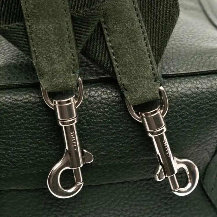 Celine Small Leather Seau Sangle Bucket Bag