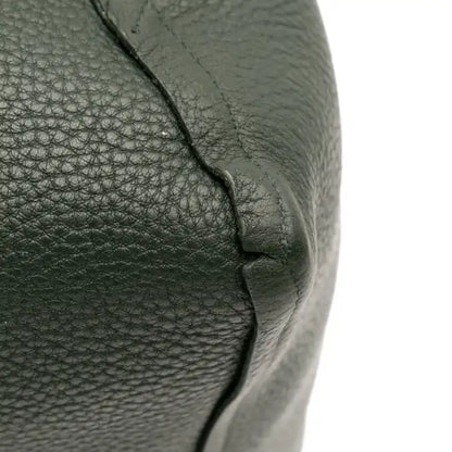 Celine Small Leather Seau Sangle Bucket Bag