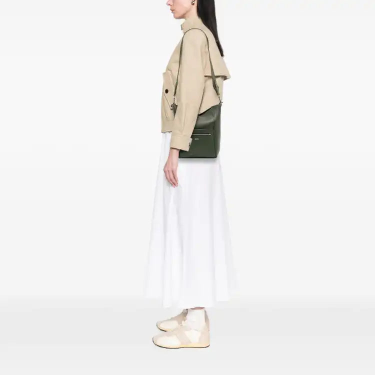 Celine Small Leather Seau Sangle Bucket Bag