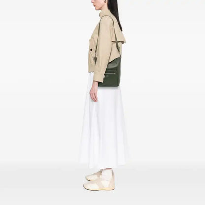 Celine Small Leather Seau Sangle Bucket Bag