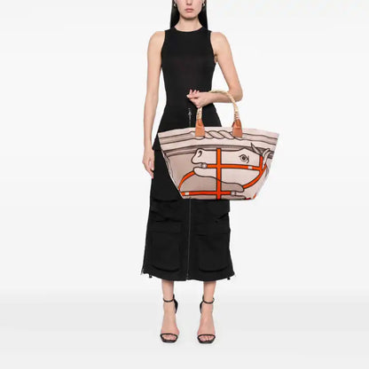 Hermès Toile H Plume Quadrige au Fil Steeple 31