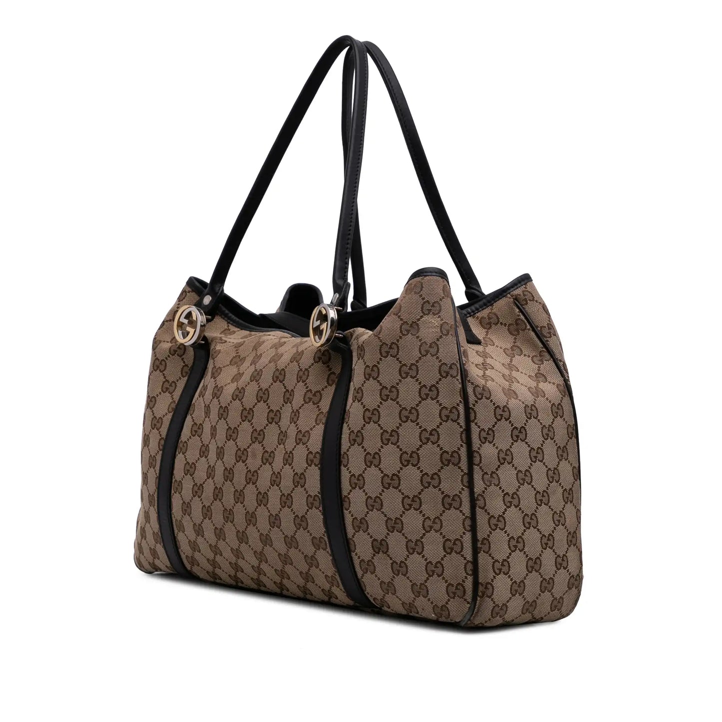 Gucci Large GG Canvas Twins Tote