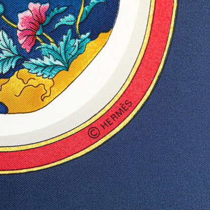 Hermès Qu Importe Le Flacon Silk Scarf