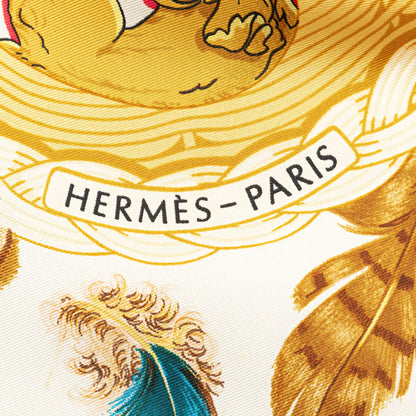 Hermès Couvee D'Hermes Silk Scarf
