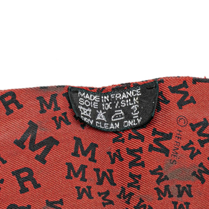 Hermès Scattered Letters Silk Twilly Scarf