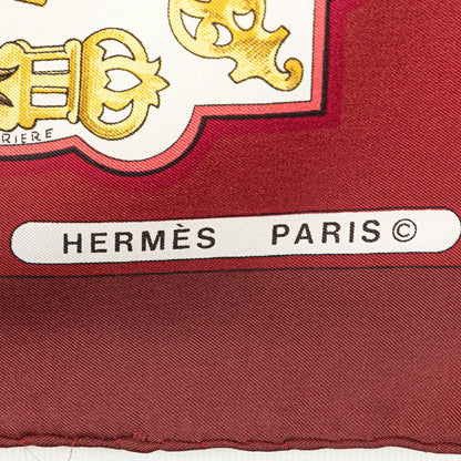 Hermès Les Eperons Silk Scarf