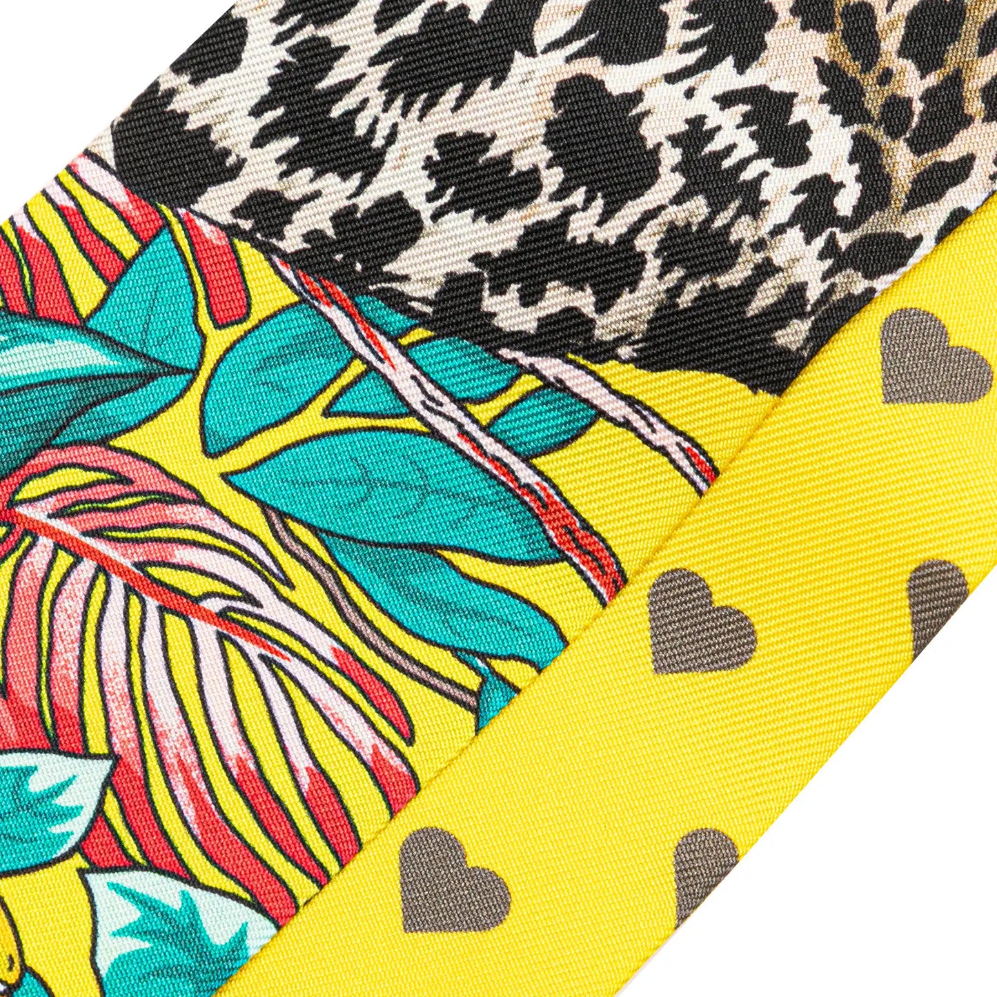Hermès Jungle Love Silk Twilly Scarf