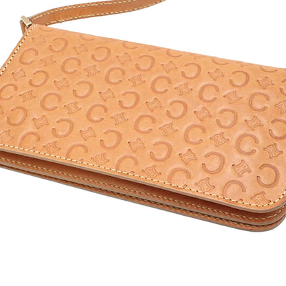 Celine C Macadam Leather Pochette
