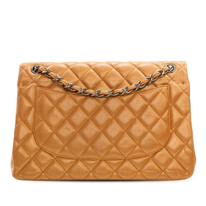 Chanel Jumbo Classic Iridescent Caviar Double Flap