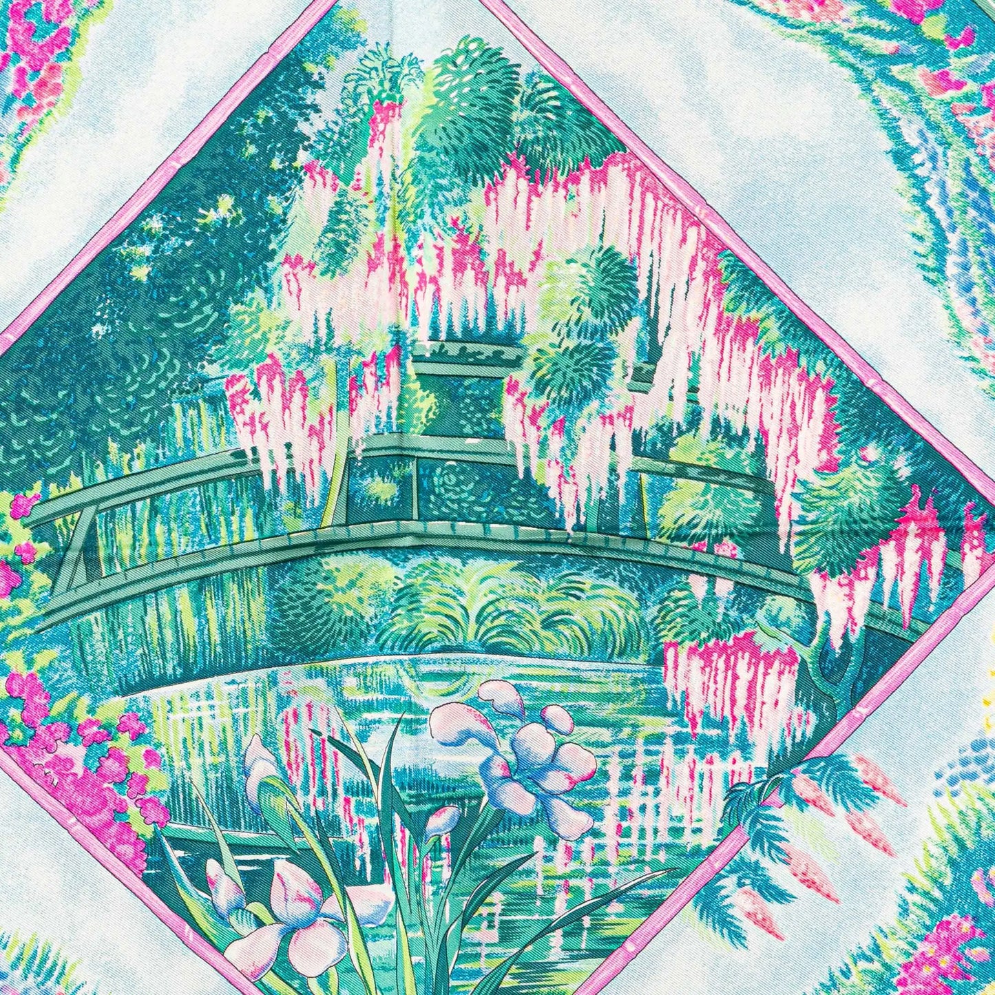 Hermès Giverny Silk Scarf