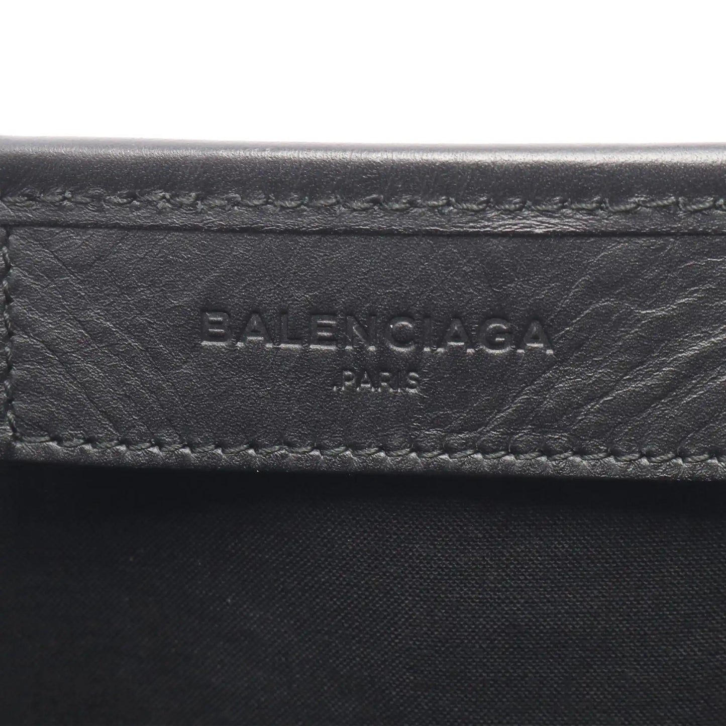 Balenciaga Denim Navy Cabas M