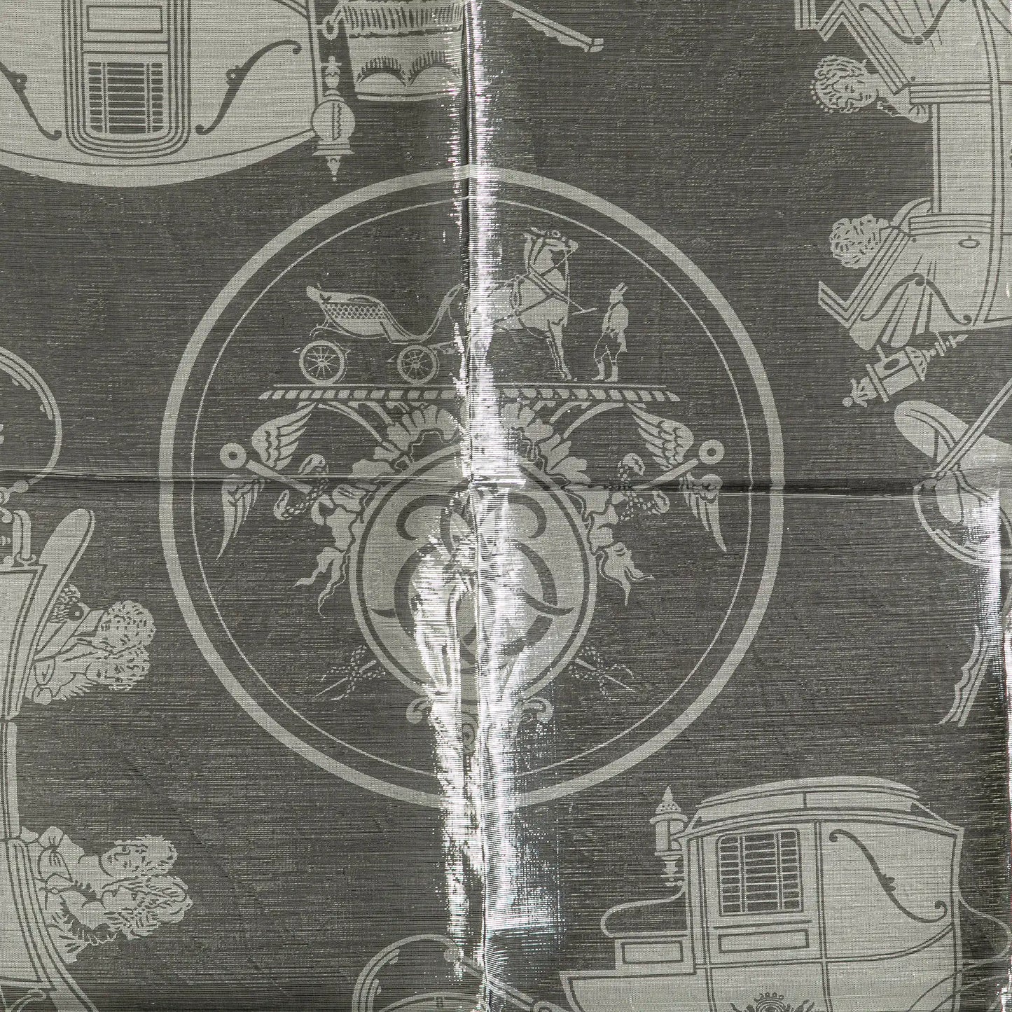 Hermès Ex Libris Glam Silk Scarf