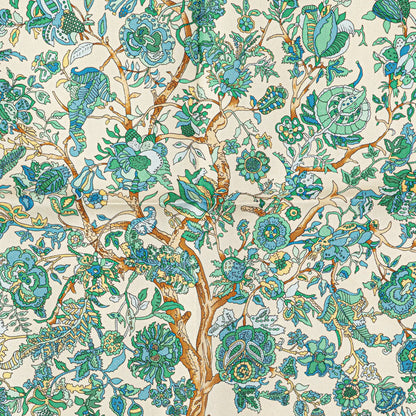 Hermès Fantaisies Indiennes Silk Handkerchief