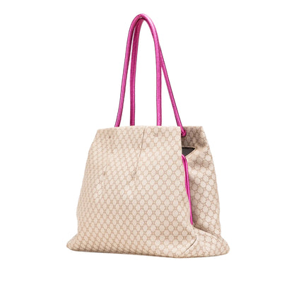 Celine Macadam Canvas Clasp Tote