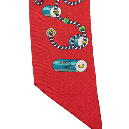 Hermès Cordages Silk Twilly Scarf