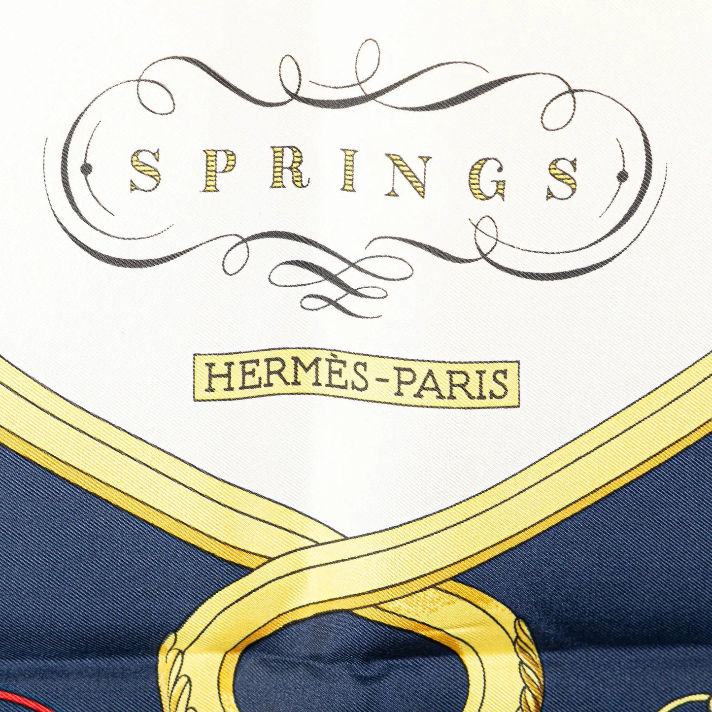 Hermès Springs Silk Scarf 90