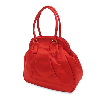 Prada Satin Frame Handbag