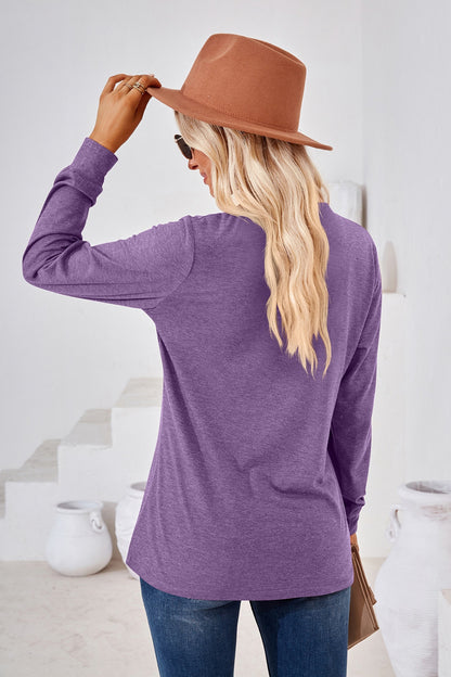 She Wears Glory™ — Called to Grace Buttoned Blouse - She Wears Glory Beverly Hills