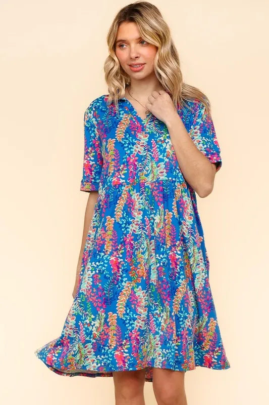 She Wears Glory™ Babydoll Pocket Dress – Soft in Form, Strong in Spirit - She Wears Glory Beverly Hills