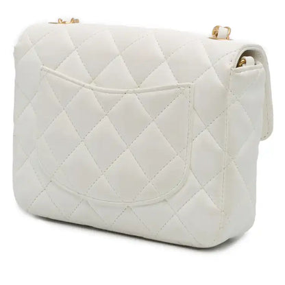 Chanel Mini Square Classic Lambskin Casino Royale Charms Single Flap