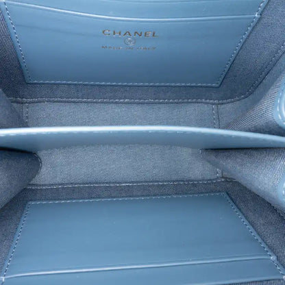 Chanel Quilted Denim Pearl Crush Camera Bag