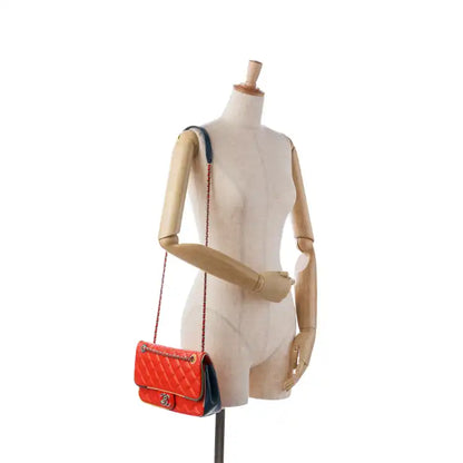 Chanel Medium Quilted Lambskin Cuba Color Flap