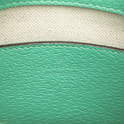 Gucci Mini Jumbo GG Canvas Interlocking G Satchel