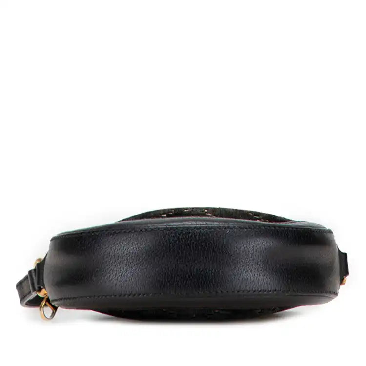 Gucci GG Marmont Velvet Round Crossbody