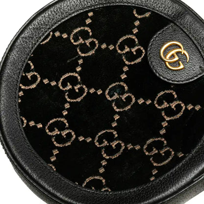 Gucci GG Marmont Velvet Round Crossbody