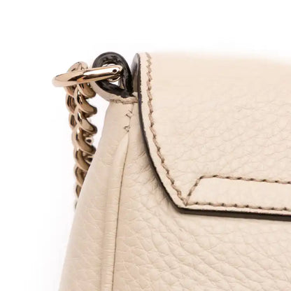Gucci Medium Leather Soho Chain Flap Crossbody