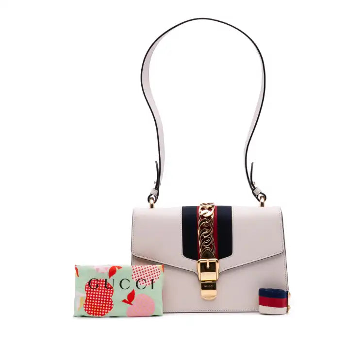 Gucci Small Leather Sylvie Satchel