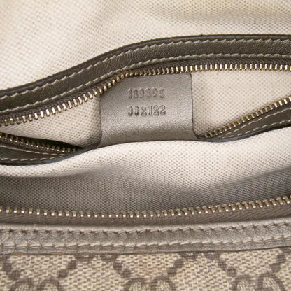 Gucci Medium GG Supreme Joy Unicef Snowman in Africa Boston Bag