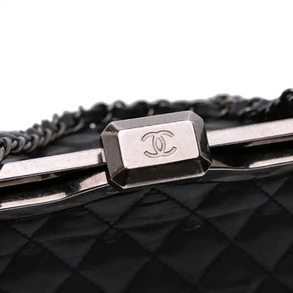 Chanel Iridescent Quilted Calfskin Chic Frame Satchel