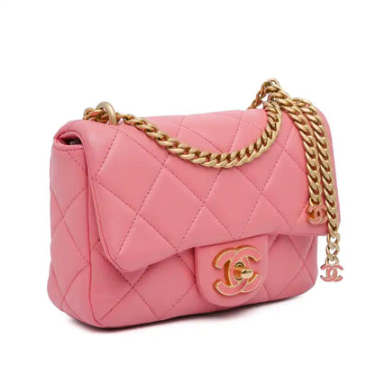 Chanel Mini Lambskin Pending CC Flap