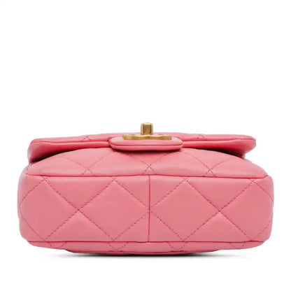 Chanel Mini Lambskin Pending CC Flap