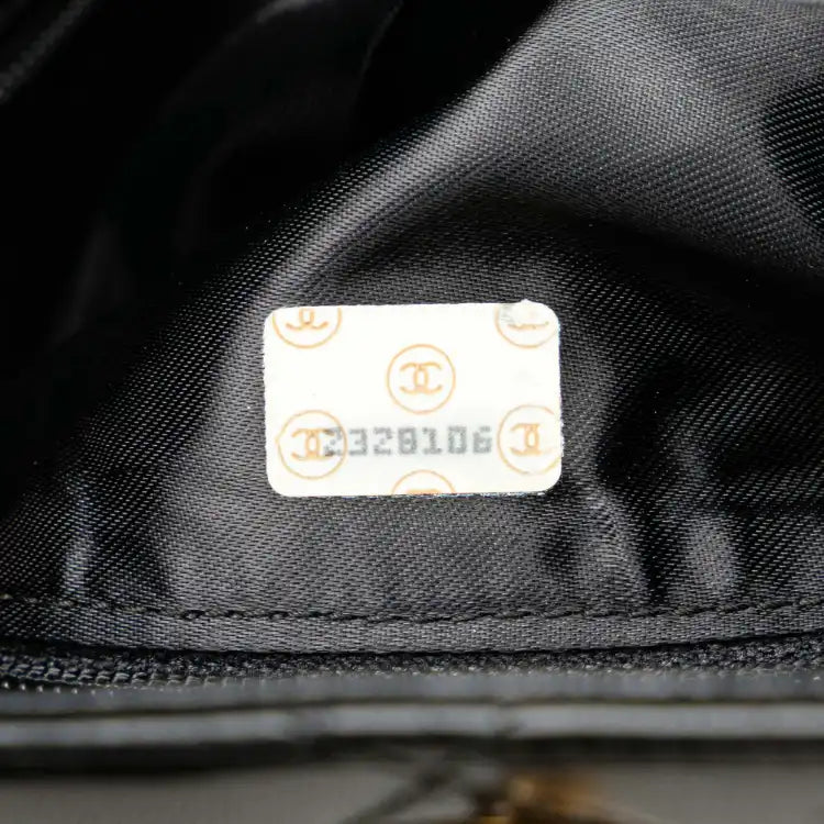 Chanel CC Quilted Lambskin Crossbody