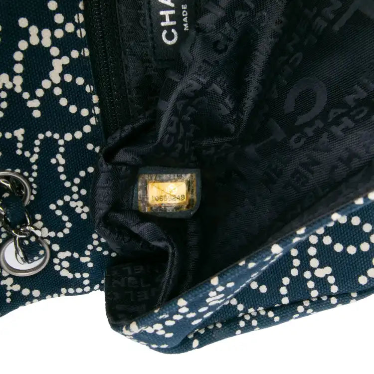 Chanel Small Printed Canvas CC No. 5 Flap