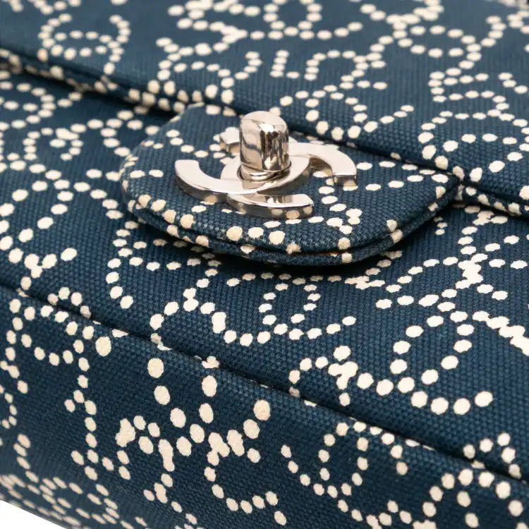Chanel Small Printed Canvas CC No. 5 Flap
