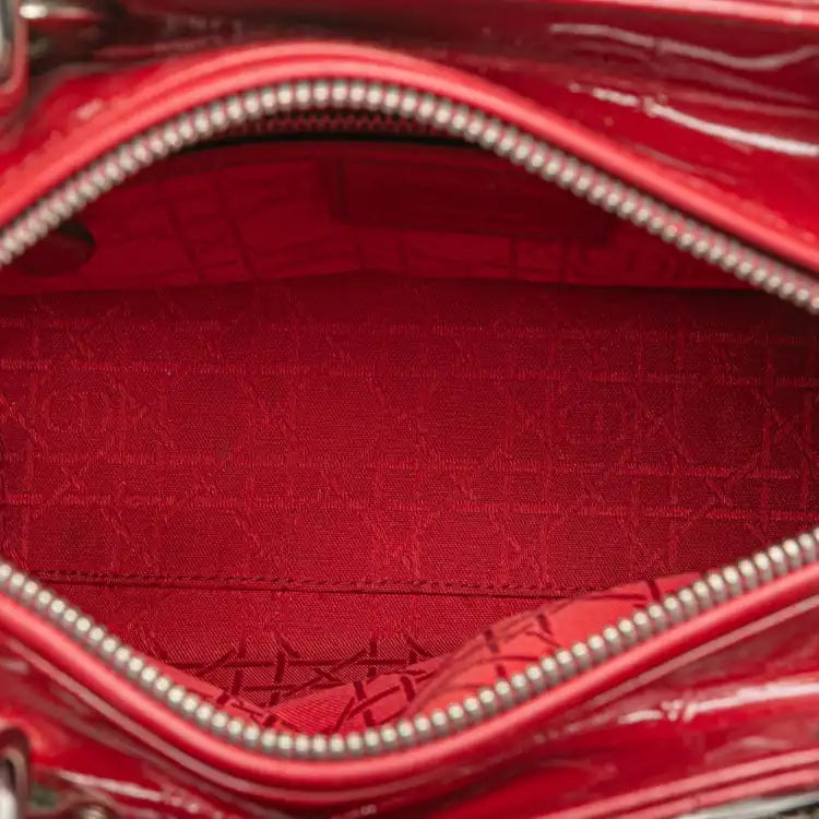 Dior Medium Patent Cannage Lady