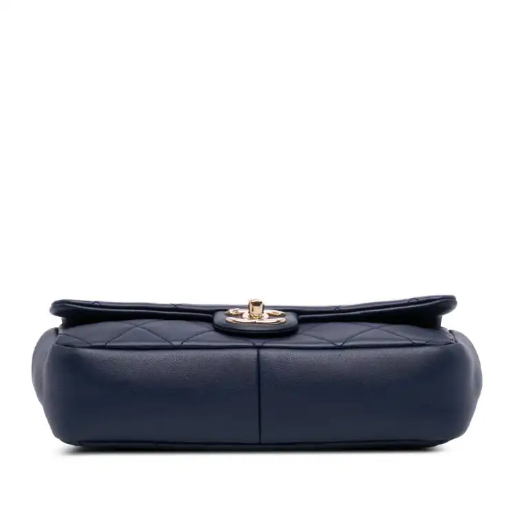 Chanel Small Lambskin Elegant Chain Single Flap