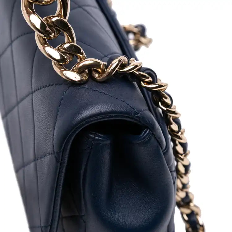 Chanel Small Lambskin Elegant Chain Single Flap