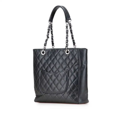 Chanel Caviar Vertical Grand Shopping Tote