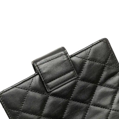 Chanel Cambon Ligne Quilted Lambskin Notebook Cover