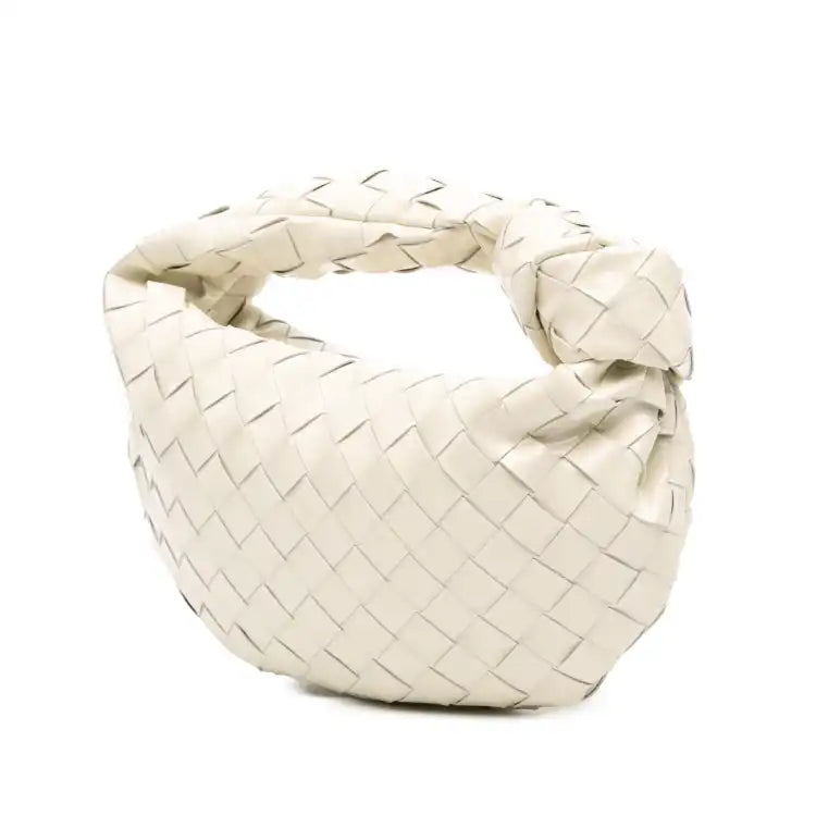 Bottega Veneta Mini Patent Intrecciato Jodie