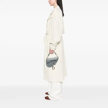 Dior Mini Grained Calfskin Saddle Bag