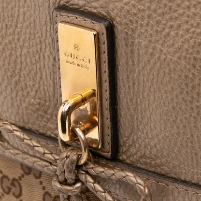 Gucci GG Canvas Bella Flap Satchel