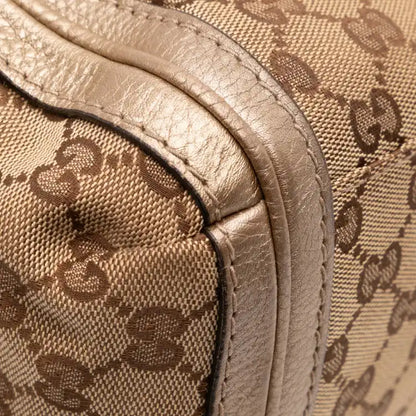 Gucci GG Canvas Bella Flap Satchel