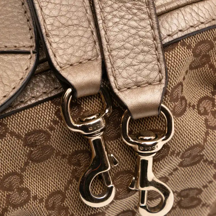 Gucci GG Canvas Bella Flap Satchel