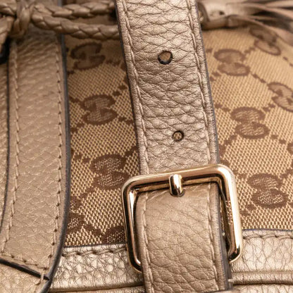 Gucci GG Canvas Bella Flap Satchel
